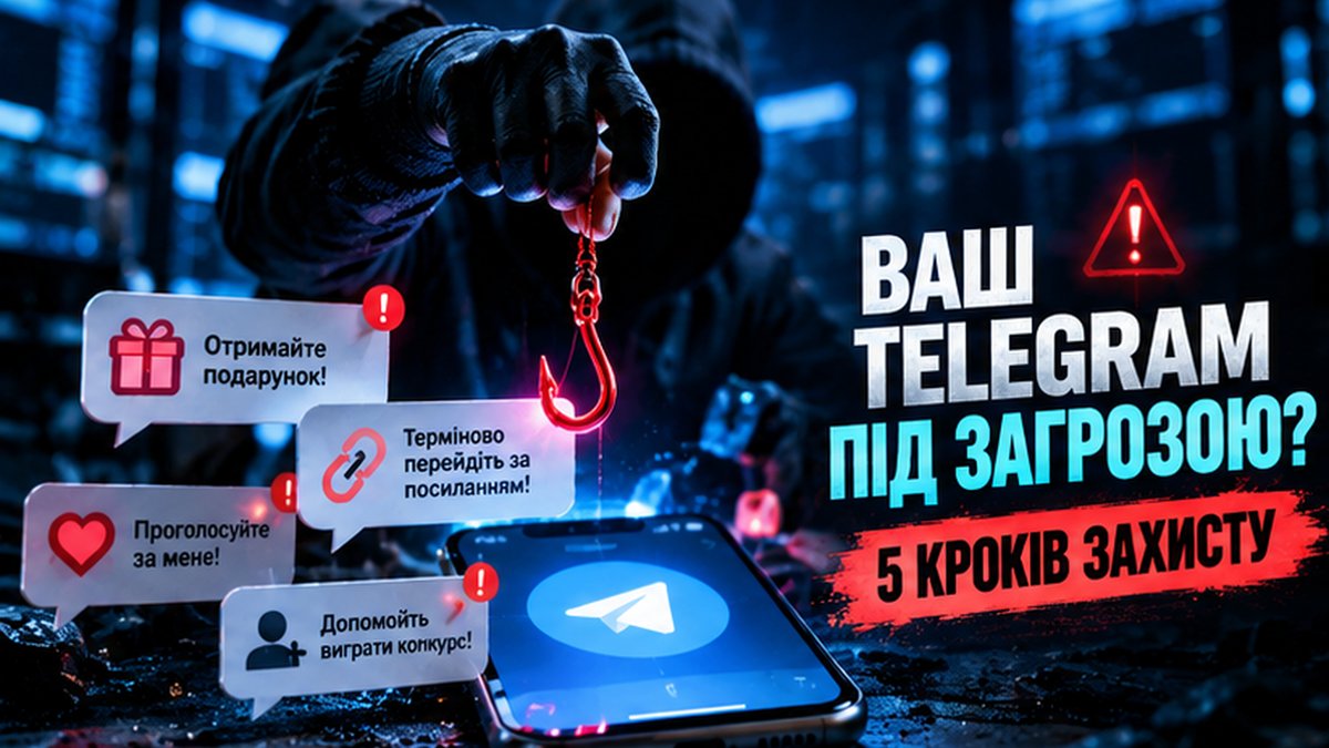 «Проголосуй за мене» — і твій Telegram може опинитися в руках шахраїв: 5 кроків захисту акаунта